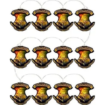 Vánoce GROOVY UK Harry Potter - Hogwarts - světýlka k zavěšení 2.5 m
