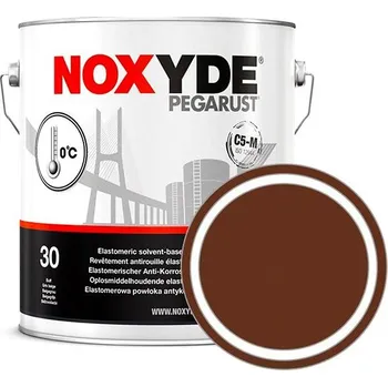 Lak na dřevo Rust-Oleum Antikorozní elastický nátěr Noxyde Pegarust hnědý, RO.14A.A66.5, 5 l