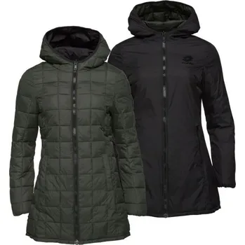 Dámská bunda Dámská oboustranná bunda Lotto LUNGO ST MORITZ III JACKET S Černá, Tmavě zelená