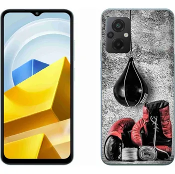Boxovací pytel Gelový kryt mmCase na Xiaomi Poco M5 4G - boxovací pytel a rukavice