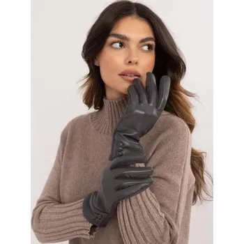 Rukavice Tmavě šedé dámské dotykové rukavice