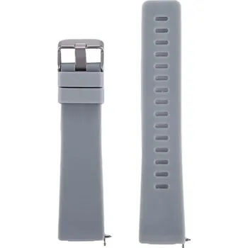 Ostatní příslušenství k chytrým hodinkám VSECHNONAMOBIL 82111 SILICONE Vyměnitelný řemínek pro Fitbit Versa / Versa 2 šedý