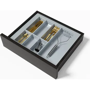 Příborník do zásuvky AGOFORM Příborník Classico stříbrno-šedá pro StrongBox 60 (504 x 474 mm)