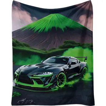 deka Excellent Mikroplyšová hřejivá deka 150x200 cm - Černý sporťák