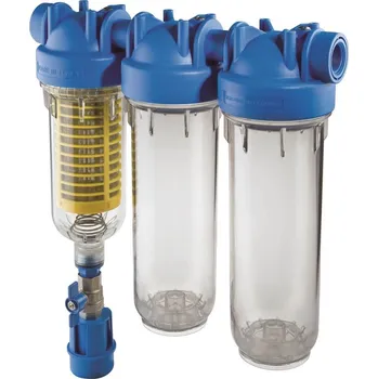 Filtrace vody ATLAS FILTRI - Itálie | HYDRA RAINMASTER TRIO RAH+P+P filtr na užitkovou i pitnou vodu (vodní filtr-filtrace pitné vody) - HYDRA RAINMASTER TRIO 1" + 2x prázdná 6095 HYDRA-TRIO+RAH+P+P