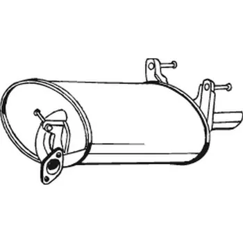 Tlumič výfuku Zadní tlumič výfuku BOSAL 228-427