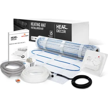 Topná rohož SADA Topné rohože Heat Decor HD-Mat150 s manuálním termostatem HD-T01 Velikost v m2: 3, Typ termostatu: T01