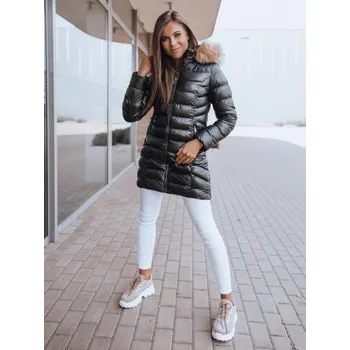 Dámská parka Dámská zimní budna s kapucí REBECCA černá