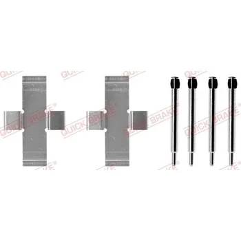 Brzdový systém Sada příslušenství, obložení kotoučové brzdy Quick Brake 109-0913