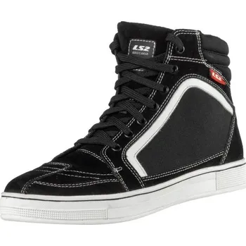 Moto obuv LS2 Helmets LS2 DORON MAN BOOTS WHITE BLACK - 43