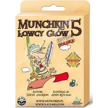 Pexeso Munchkin 5 Łowcy Głów BLACK MONK
