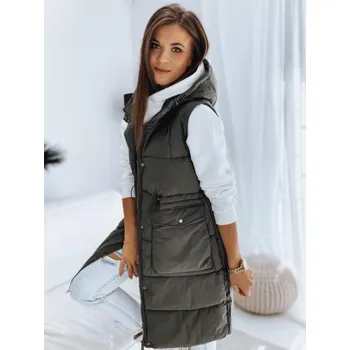 Dámská vesta prošívaná LADISA zelená