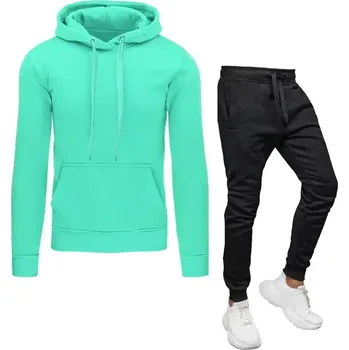 Mintovo-černá pánská tepláková souprava AX0642z Velikost: XL