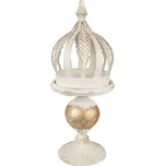 Clayre & Eef - Dekorativní kovová koruna na podstavci 5Y1212