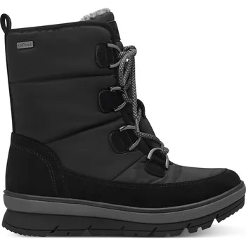 Dámské kozačky Jana Dámské zimní kotníkové boty válenky s kožíškem JANA-TEX 8-26262-43 001 černé #Velikost: 39