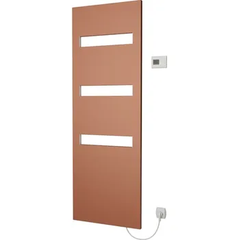 Radiátor Těleso koupelnové elektické Isan E-Cult 1765 x 606 mm, 750 W, elektrické s topnou fólií, sněhově bílá RAL 9016