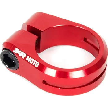 Sedlovka 34R Objímka sedlovky BMX MOTO SEATCLAMP V2 full CNC červená