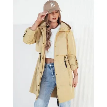 Dámská bunda Dámská bunda parka TILSON žlutá