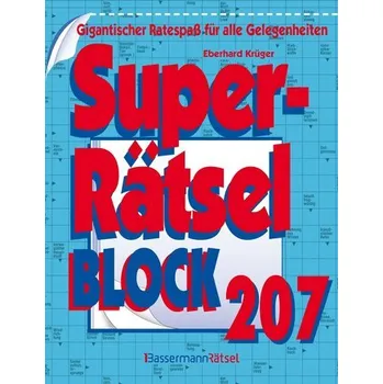 Superrätselblock 207 (5 Exemplare à 4,99 EUR) - Krüger, Eberhard
