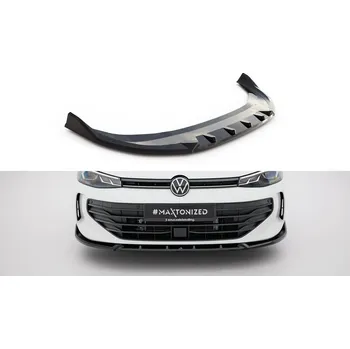 Nárazník Spojler pod nárazník lipa V.2 Volkswagen Passat B9 černý lesklý plast