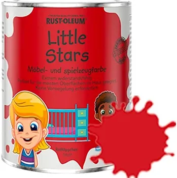 Lak na dřevo Rust-Oleum Certifikovaná barva na dětský nábytek a hračky, červená, RO.20018.DE.0.75