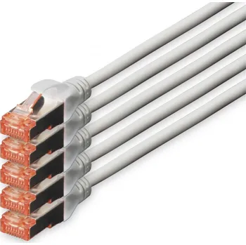 Síťový kabel Digitus DK-1644-100-5 síťový kabel Šedá 10 m Cat6 S/FTP (S-STP)
