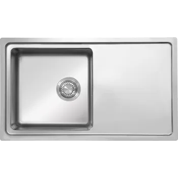 Nerezový dřez STRONG StrongSinks S3 Dřez Dnipro 865, rozměr 865 x 505 mm nerez s excentrem