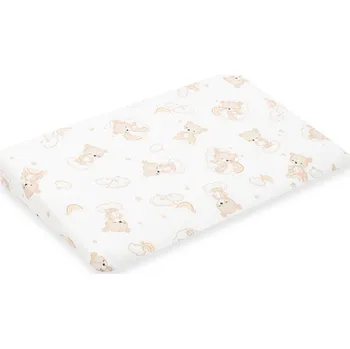Polštář Potah na kojenecký polštář-klin New Baby BASIC 59x37cm bear beige