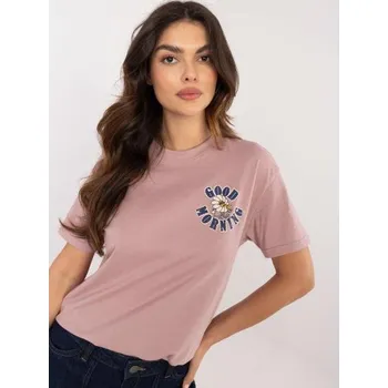 Dámská halenka Špinavě růžové tričko s nápisem SUBLEVEL