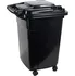Popelnice Max Popelnice plastová s kolečky D50WB 50 l černá