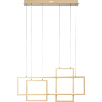 Zlaté závěsné LED svítidlo Mardin 80 x 124 x 13 kov