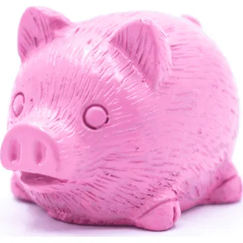 Milujeme Kameny Prasátko - soška - růžová 452626