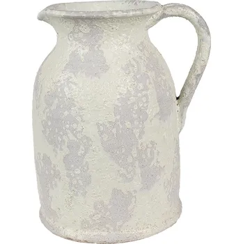 Clayre & Eef - Dekorativní terakotový džbánek RUSTIC ROOTS 6TE0538L