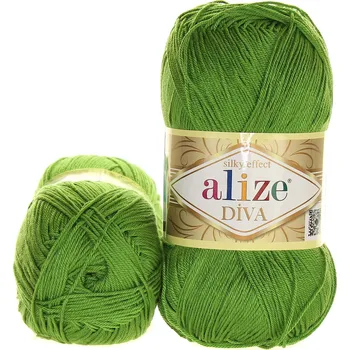Galanterie Alize Diva 126 zelená