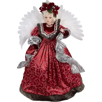 Vánoční dekorace Clayre & Eef - Dekorativní figurka pohybujícího se anděla 50775