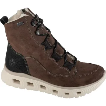 Dámská treková obuv Hnědé dámské kotníkové boty Rieker Booties M6012-25 Velikost: 39