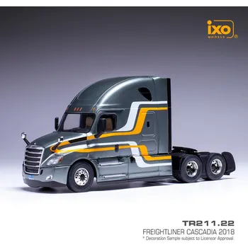 autíčko Freightliner Cascadia (2018) - Šedá 1:43 IXO