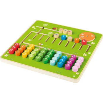 Dřevěná hračka Playtive Dřevěná matematická hra Montessori (aritmetická hra)