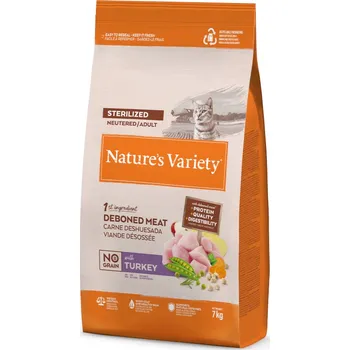 Krmivo pro kočku 7kg Nature's Variety No Grain Sterilized Adult krůtí