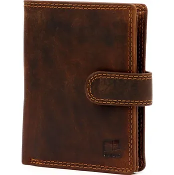 Peněženka Pánská peněženka Nordee UGLE N4L hnědá