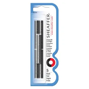 Černé náplně Sheaffer 1 ks