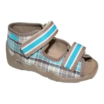 Chlapecké bačkory 250P016 20 - chlapecké sandálky Befado 2SZ béžová S 250P016_20