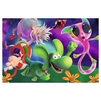 Puzzle TREFL Puzzle Hokus pokus Diplodokus 100 dílků