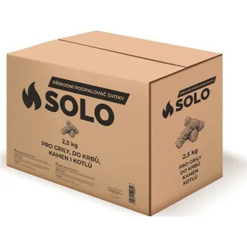 Podpalovač SOLO Matches & Flames Přírodní podpalovač svitky 2,5 kg