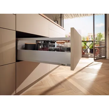 BLUM sada Merivobox E reling 450mm 70kg Indium šedá