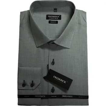 Pánská košile Pánská košile s dlouhým rukávem - střih SLIM - vzor F814 - 40