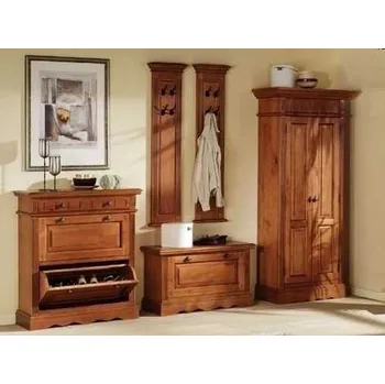 Věšák Nástěnný věšák masiv borovice Gotland