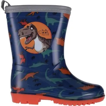 Dívčí holínky Dětské holínky PERLETTI RAIN BOOTS 22/23 Modrá, Oranžová, Mix