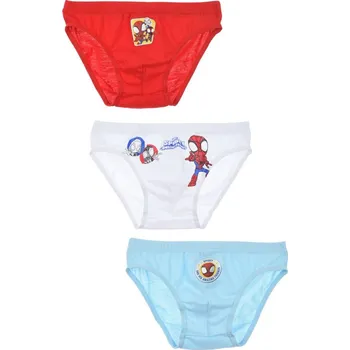 Sada chlapeckých bavlněných slipů Spidey Velikost: 98