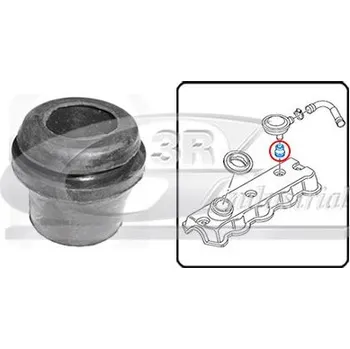 Těsnění motoru Těsnění, ventilace klikové skříně 3RG 80709